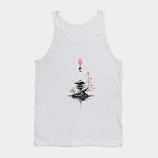 Japanese Zen Garden Tank Top